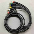 thumbnail image 4 of Color Monitor Special Line Saturn Red Blue Green RGB+Sync Video and Audio Cable, Composite Cable,1 * Composite cable,black, 4 of 6