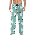 thumbnail image 2 of FREEAMG Sheep Cotton Pajama Pant for Men, Super Soft Lightweight Lounge Pajama Bottoms Drawstring Sleepwear Pant with 2 Pockets, 2 of 7