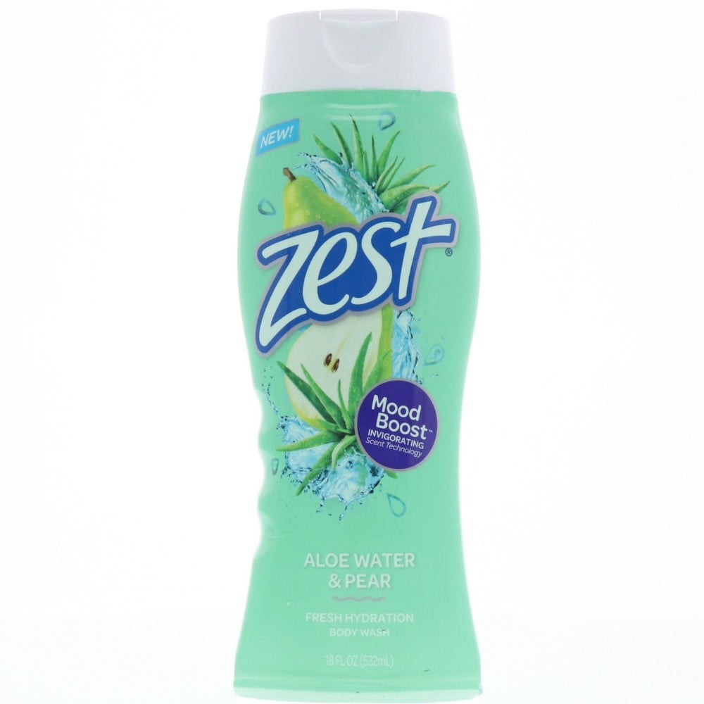 Zest Body Wash Fresh Aloe 18 oz (Pack of 2)