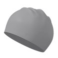thumbnail image 1 of YOOSMATIC Swim Cap,3D Ergonomic Design Swim Cap for Long Hair, Silicone Swimming Caps for Women Men Adults Gray, 1 of 5