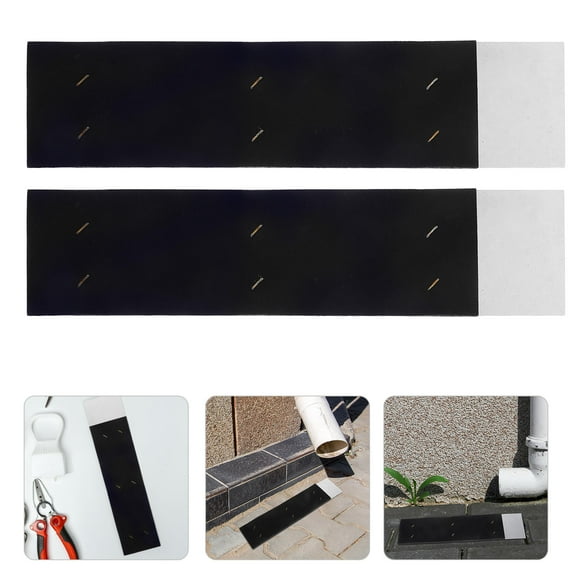 STRANDCHIC Gutter Noise Dampener Metal Cotton for Garden, Easy Installation, Material for Outdoor Use