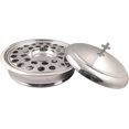 thumbnail image 1 of Mayur Export Stainless Steel Communion Ware Holy Serving Tray Including Center Bread Plate with A Cover - (Silver/Mirror), 1 of 1