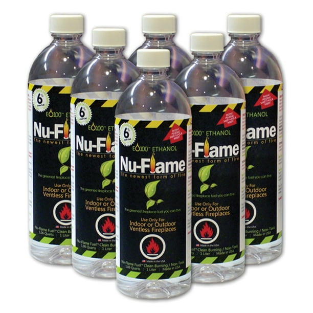 NuFlame 6 pk. BioEthanol Fuel
