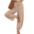 thumbnail image 6 of Luvrsol Womens Sweat Pants Casual Solid Wide Straight Leg Sweatpants Relaxed Fit Long Athletic Lounge Pants S-3XL, 6 of 8