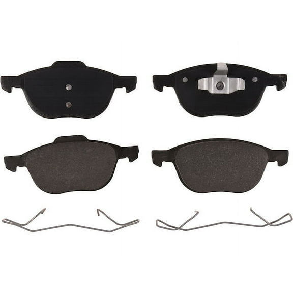 Front Brake Pad Set - Compatible with 2005 - 2007 Ford Focus 2006