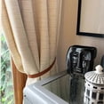 thumbnail image 2 of Leather Curtain Rod Holder Holdbacks For Office Living Room Cafe Balcony 2 Pcs, 2 of 5