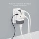thumbnail image 5 of Adaptador de viaje Conair Universal con conector USB europeo, 5 of 6