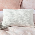 thumbnail image 4 of Chezmoi Collection Katrina 6-Piece Floral Comforter Set King Size, White/Coral, Soft Jacquard Textured Lightweight Bedding for All Season, 4 of 9
