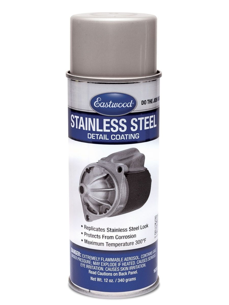 Eastwood Spray Gray Detail Gray Aluma Blast Stainless Steel Detail Paint Kit