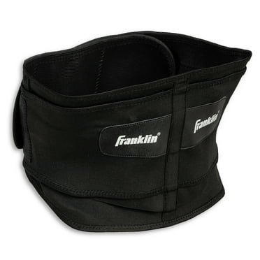 Franklin Sports Lower Back Brace - Adjustable Back Support Stabilizer - Comfortable Lumbar Support, Pain Relief   Compression - One Size