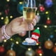 thumbnail image 5 of Navidad portátil gnomo copa de vino decoración Santa barba larga cubierta bolsa de copa de vino, 5 of 7
