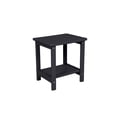 thumbnail image 6 of Newboti Furniture Outdoor Rocking Chair Set with Side Table, 3-Piece Rocking Chair Set with Wood-Texture,All Weather-resistant,Black (includes 2 Rocking Chairs and 1 Table) BN.9687, 6 of 8