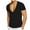 Black, variant on Men's Summer Quick-Dry Performance T-Shirt, Solid Color Crewneck, Moisture-Wicking Active Fit