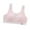 Pink, variant on Bras Comfort for Girls Teen Solid Color Sports Bras Soft Training Bras White 9-12 Years