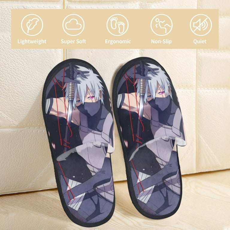 Naruto shippuden kakashi moccasin slippers 2025