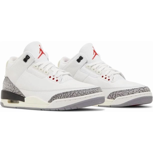 Ni - ke Ni - ke Air Jordan 3 Retro DN3707-100 Shoes Men's Size 18 White Cement Reimagined
