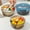 A712, variant on MORESEC Microwave Lunch Box, Partitioned Round Bento Box with Leak Proof Sealing and Included Cutlery, Food Grade Microwave Safe Material for Students and Office Workers, Convenient Meal Prep
