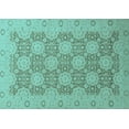 thumbnail image 1 of Ahgly Company Indoor Rectangle Oriental Light Blue Traditional Area Rugs, 8' x 10', 1 of 4