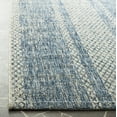 thumbnail image 3 of SAFAVIEH Courtyard Robert Striped Indoor/Outdoor Area Rug, Light Grey/Blue, 6'7" x 9'6", 3 of 7
