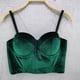 thumbnail image 2 of Chaleco de terciopelo coreano de color sólido, chaleco de terciopelo, hermoso estilo combinable, tirantes clásicos para mujer, 2 of 6