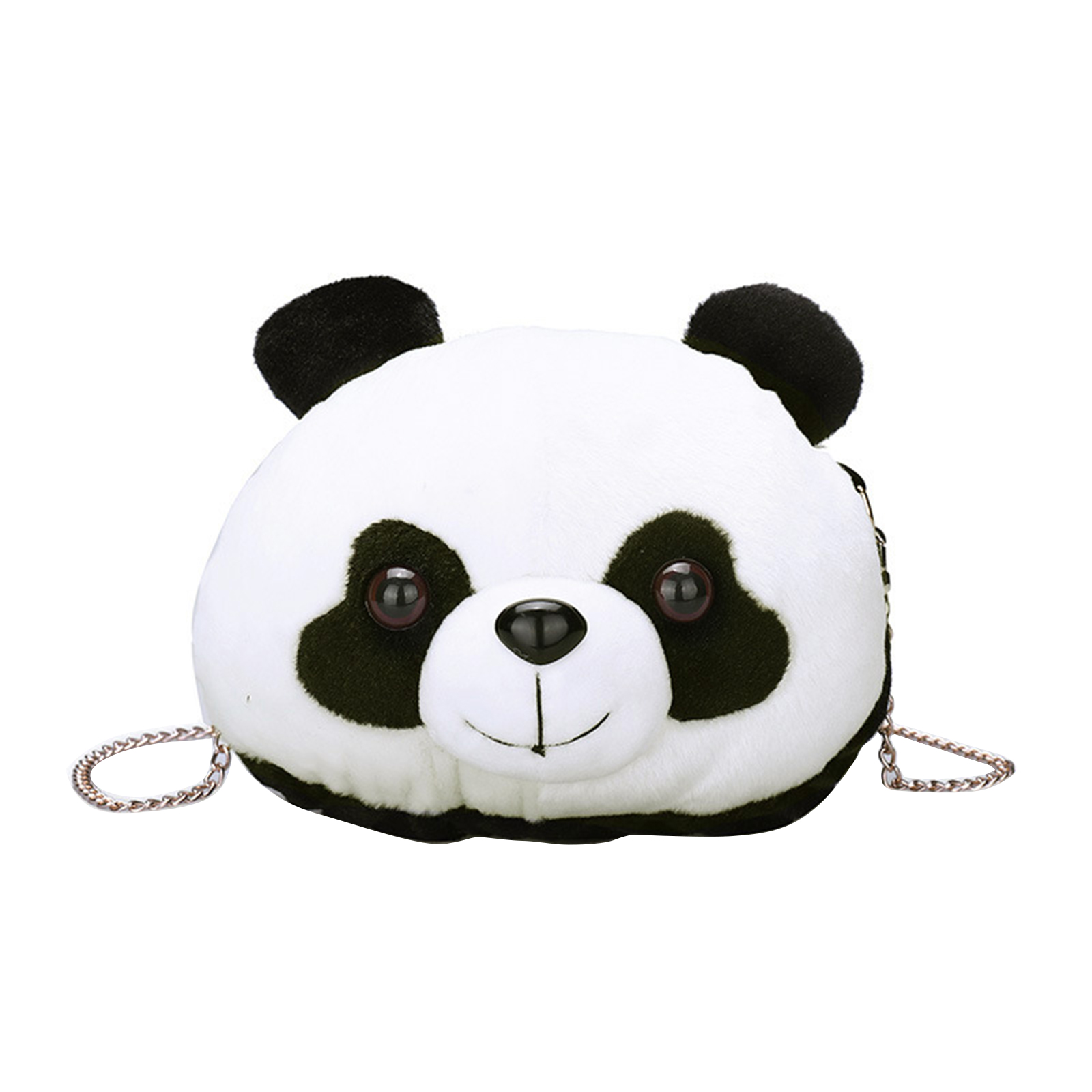 Panda Shoulder Bag, Cartoon Cute Panda Crossbody Bag With Chain Strap ...