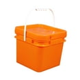 thumbnail image 2 of Cubo cuadrado Strade Fareast Limited con asa y tapa resistente 8L 237x237x2095cm, 2 of 8
