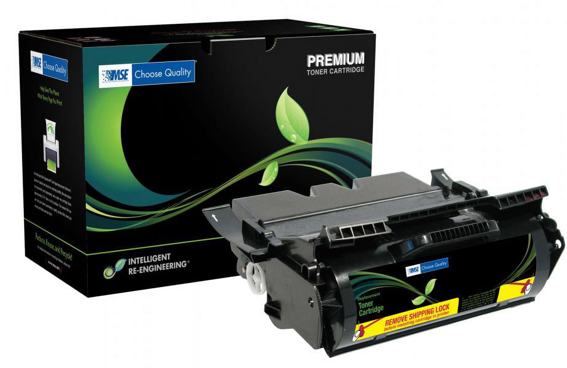 MSE Remanufactured Universal High Yield Toner Cartridge for Lexmark T640/T642/T644, Dell 5210/5310, IBM 1532/1552/1572 - image 2 of 2