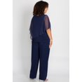 thumbnail image 2 of Catherines Women's Plus Size Chiffon Overlay 2-Piece Pant Suit, 2 of 3