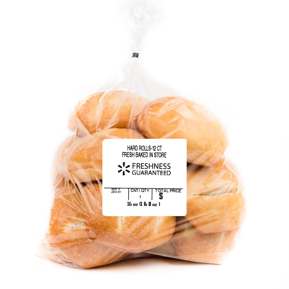 Freshness Guaranteed Hard Rolls, 16 oz, 12 Count