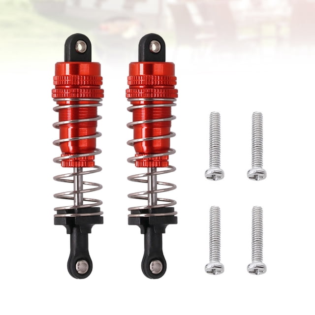 OULII 1 Pair Red Metal Dampers For Rc Car Lightweight Upgrade For Enhanced Performance And Style