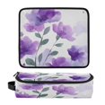 thumbnail image 3 of Hair Tools Storage with Heat Resistant Mat- Watercolor Texture Printed Curling Iron Travel Bag/Flat Iron Case for Women, 3 of 8