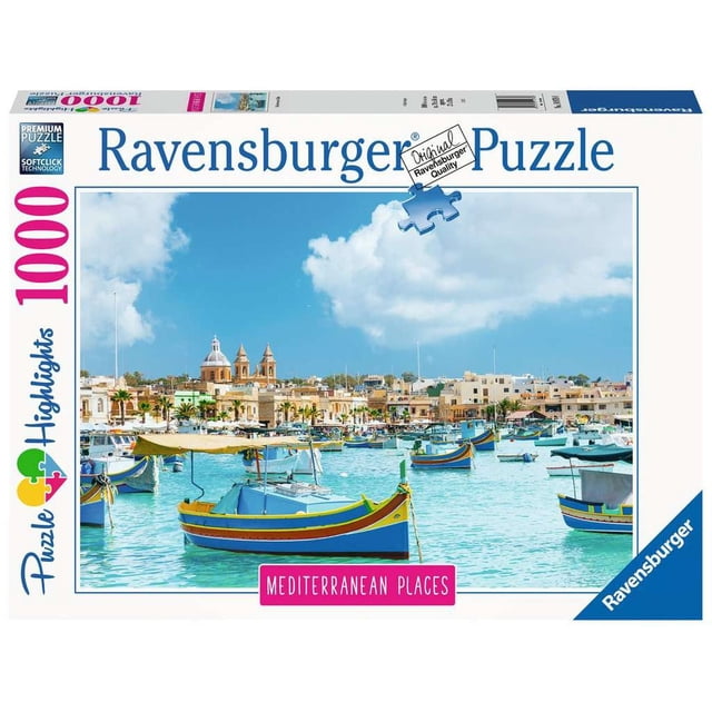 Rompecabezas Malta Mediterranea 1000 Piezas Ravensburger Ravensburger MALTA MEDITERRANEA
