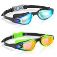 thumbnail image 1 of Pack de 2 gafas de natación Aegend Kids para niños de 3 a 14 años, 1 of 7