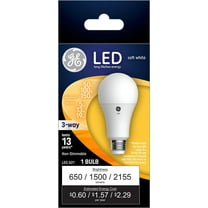 LED 3-Way Light Bulb, Soft White, A19 Medium Base, 5/12/17 Watt