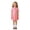 R116 Pink, variant on Curuila Toddler Kids Girls School Dress Short Sleeve Graphic Print Lapel Button Down Summer Comfort Dresses Size 2-3 Years