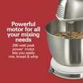 thumbnail image 4 of Hamilton Beach Classic Stand and Hand Mixer Combo for Kitchen, 4 Quart, 6 Speeds with Quick Burst, White, 4 of 8