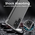 thumbnail image 4 of (2 Pack) amCase for Samsung Galaxy S23 Ultra 5G (6.8", 2023), Clear Case [Anti-Yellowing] Compatible with Support Wireless Charging, Shockproof Protective, 4 of 6