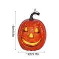 thumbnail image 2 of Pumpkin Decorative Ornaments, Halloween And Easter Festive Tabletop Decor, Small Pumpkin Figurines For Cabinet, Shelf, Home Indoor Decoration, 2 of 4