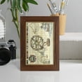 thumbnail image 5 of Nautical Map I -Framed Print w/glass-Chestnut, 5 of 8