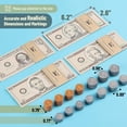 thumbnail image 3 of - Play Money for Kids, 150 Pcs, Ages 3+, Realistic Fake Cash and Coins, 3 of 6