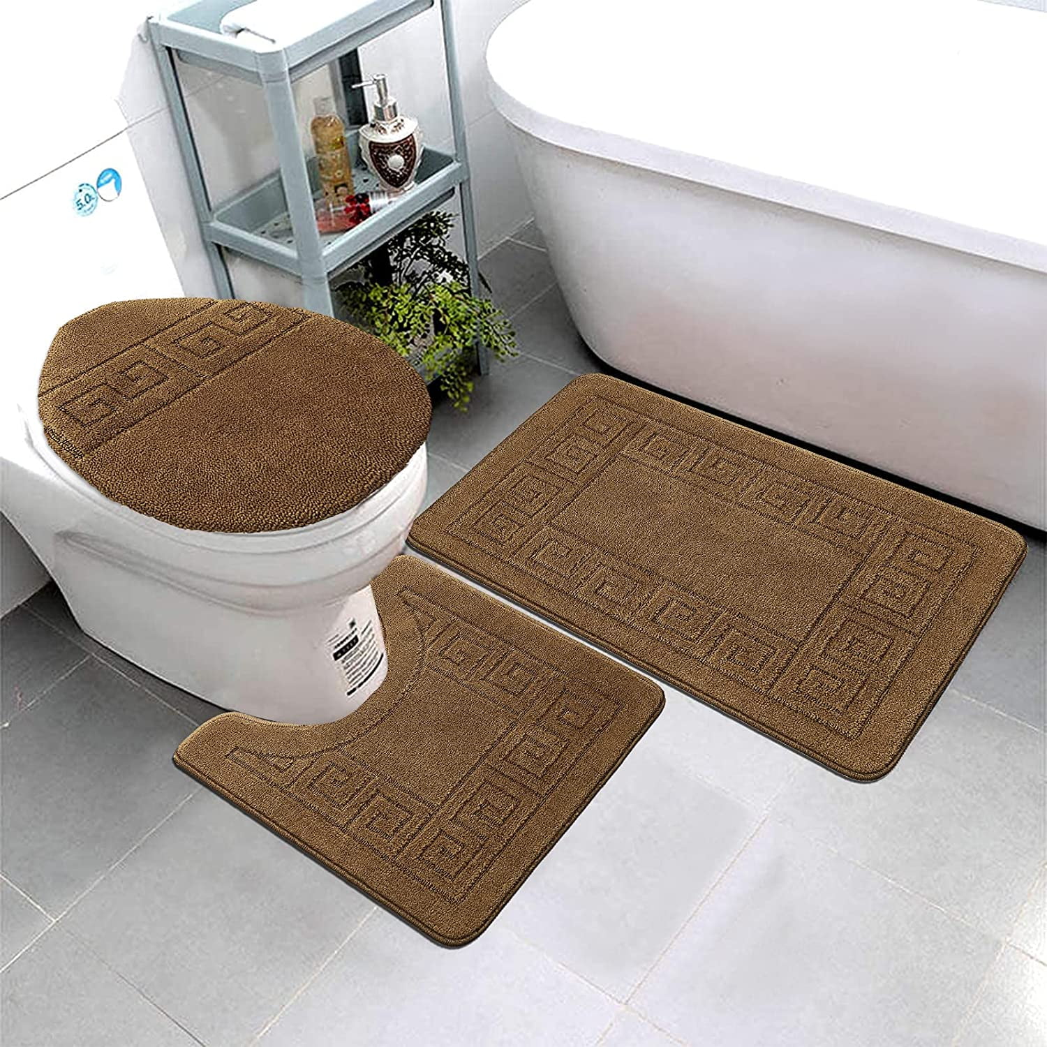 3 Pièces/ensemble Corps Nettoyage Gant De Toilette Doux Maison Brosse De Douche De Salle De