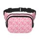 thumbnail image 1 of Balery pink heart Mochila Cinturón para Mujeres y Hombres, Bolsa de Cintura Impermeable de Doble Capa con Correa, 1 of 9