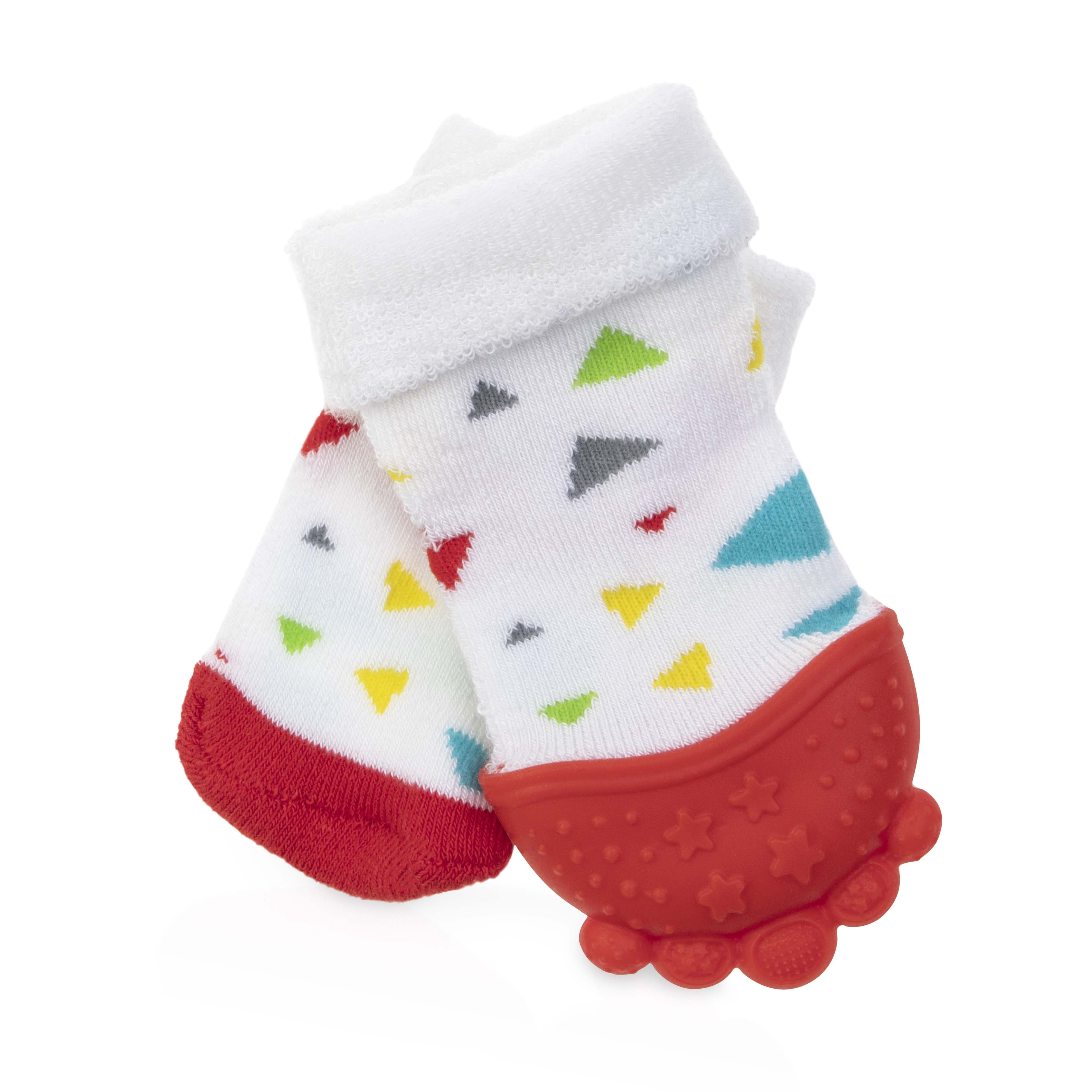 nuby teething mitt boots