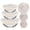 Beige, variant on 3 Pcs Reusable Bowl Cover for Bread Proofing Elastic Bread Proofing Cover for Sourdough Rising Dough Sourdough Baking Accessories