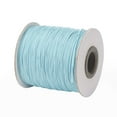 thumbnail image 2 of Dsseng 1 Rouleau Corde en Polyester Ciré Coréen Bleu Ciel Profond 1mm Environ 85 Yards Rouleau, 2 of 6