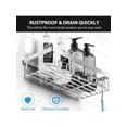 thumbnail image 2 of Adhesive Shower Caddy, 5 Pack Rustproof Stainless Steel Bath Organizers With Large Capacity, No Drilling Shelves For Bathroom Storage & Home Decor, 2 of 12