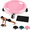 PinK, variant on Abdominal Roller Wheel Disc with Knee Mat, 4 Wheel Ab Roller Core Slider, 360 Rotating Discs Silent Trainer for Abs, Glutes & Full-Body Strength