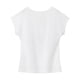 thumbnail image 2 of Camiseta para mujer jinwen ropa deportiva moda simple verano M, 2 of 7