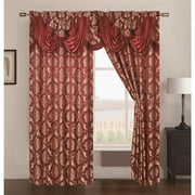 Curtains with Attached Valances