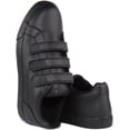 thumbnail image 4 of Kickers Tovni Trip Junior's 3 Strap Vegan Shoes In Black Size 4, 4 of 6